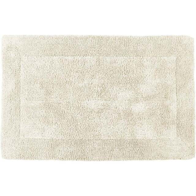 Allure Bath Fashions Elegance Cream Reversible Bath Mat 53 x 85cm - Wilko - image 1