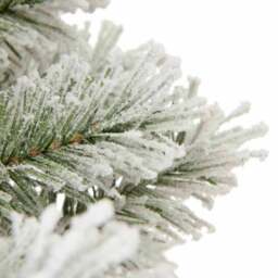 Wilko Flocked Fir Christmas Tree Green 7ft - thumbnail 6