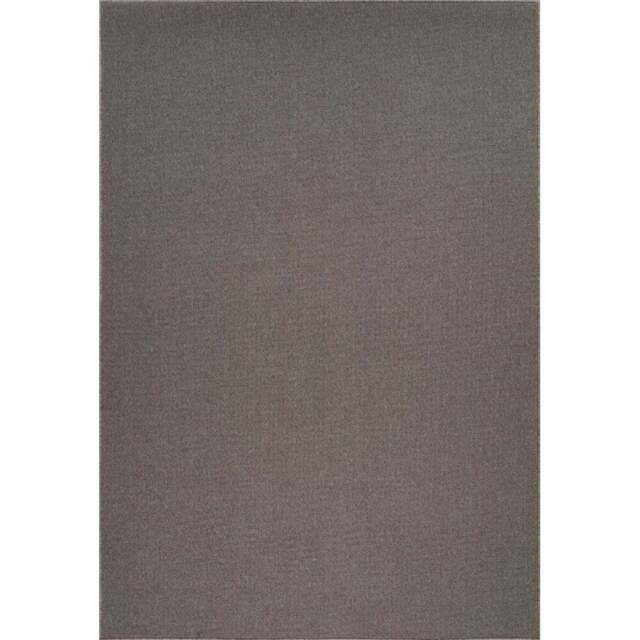 Desire Rugs Simple Dark Beige Low Pile Felt Backing Tufted Rug 290 x 200cm - Size: 200 x 290cm - Gold - Wilko - image 1