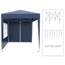 2x2m Gazebo Marquee Party Tent Blue - Size: 240 x 200 x 200cm - Outsunny - Wilko - thumbnail 7