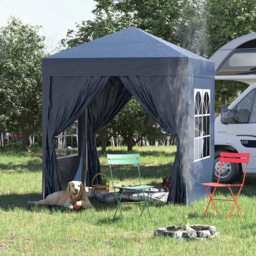 2x2m Gazebo Marquee Party Tent Blue - Size: 240 x 200 x 200cm - Outsunny - Wilko - thumbnail 5