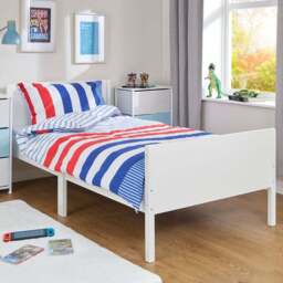 Liberty House Toys Single White Kids Bed - Wilko - thumbnail 1