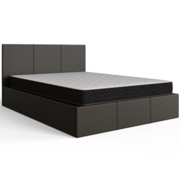 GFW Double Grey End Lift Ottoman Bed - Wilko - thumbnail 3