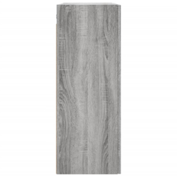 vidaXL 2 Door Grey Sonoma Wall Mounted Cabinet - Size: 90 x 69.5 x 34cm - Wilko - thumbnail 7
