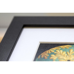 Wee Blue Coo Snowdrops Spring Flowers Bloom White and Framed Wall Art Print 30 x 41cm - Size: 43.3 x 33.3 x 1.5cm - Black - Wilko - thumbnail 4