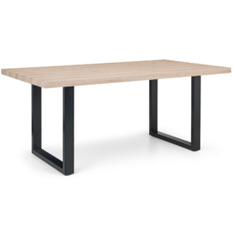 Julian Bowen Berwick 6 Seater Rectangular Dining Set with Low Bench Mustard - Yellow - Wilko - thumbnail 5