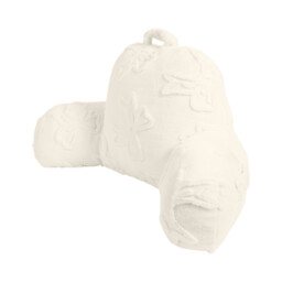 Bow Faux Fur Cuddle Chair Natural - Size: 85 x 43 x 40 cm - Divante - Wilko - thumbnail 5