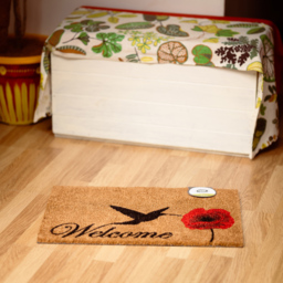 Coco & Coir Poppy Nectar Coir Door Mat 45 x 75cm - n/a - Coco & Coir ® - Wilko - thumbnail 7