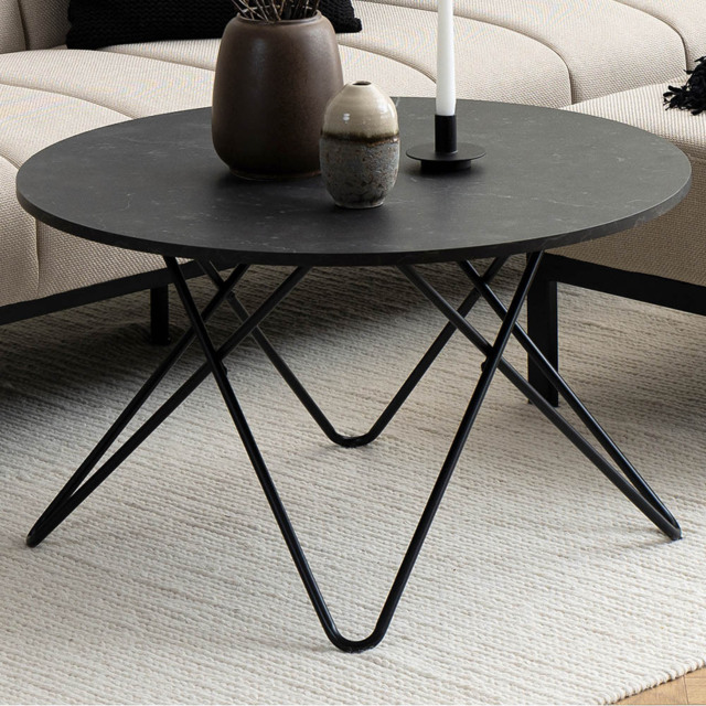 Florence Wyre Black Coffee Table - Furniture To Go - Wilko - image 1
