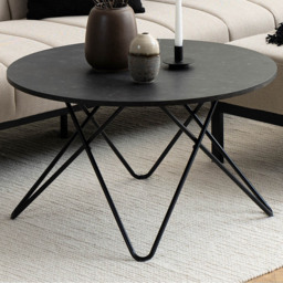Florence Wyre Black Coffee Table - Furniture To Go - Wilko - thumbnail 1