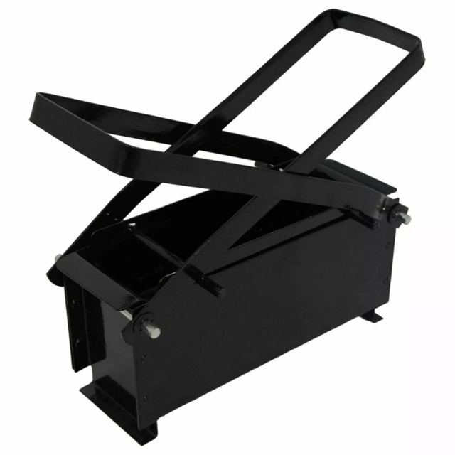 Garden Mile Log Briquette Maker - Size: 32 x 14 x 14cm - Black - Wilko - image 1