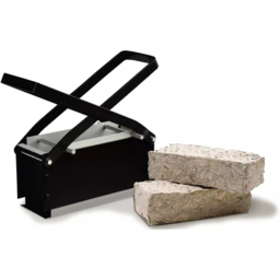 Garden Mile Log Briquette Maker - Size: 32 x 14 x 14cm - Black - Wilko - thumbnail 6