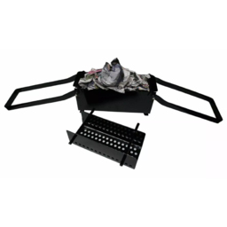 Garden Mile Log Briquette Maker - Size: 32 x 14 x 14cm - Black - Wilko - thumbnail 5