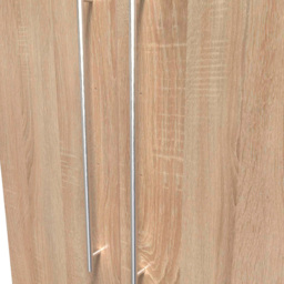 Crowndale Sherwood 2 Door Bardolino Oak Double Wardrobe - Brown - Wilko - thumbnail 6