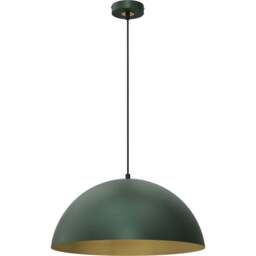 Milagro Beta Green Pendant Lamp 230V - Size: 45 x 45 x 90cm - Wilko