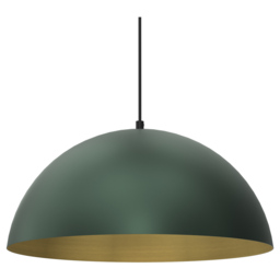 Milagro Beta Green Pendant Lamp 230V - Size: 45 x 45 x 90cm - Wilko - thumbnail 3