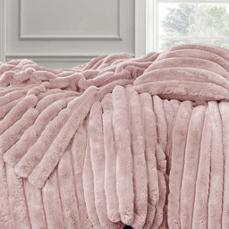 Velosso Double Blush Jumbo Cord Duvet Set - Wilko - thumbnail 3