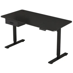 Easton Height Adjustable Electric Computer Desk Black - Size: 75 x 140 x 60cm - MCC - Wilko - thumbnail 3