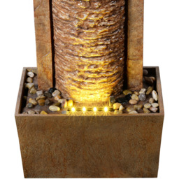 Teamson Home Outdoor Brown Framed Column Water Fountain 32 inch - Size: 82.04 x 21.59 x 33.78cm - Wilko - thumbnail 6