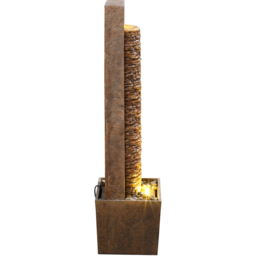 Teamson Home Outdoor Brown Framed Column Water Fountain 32 inch - Size: 82.04 x 21.59 x 33.78cm - Wilko - thumbnail 4