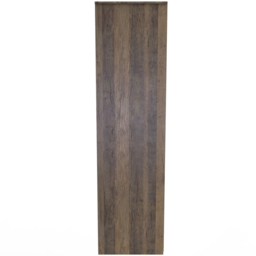 Crowndale Hong Kong Ready Assembled Vintage Oak Tall Open Wardrobe - Size: Doorless - Brown - Wilko - thumbnail 5