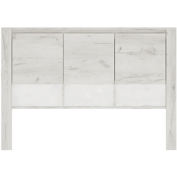 Florence Angel 3 Door Top Unit for Desk White - Size: 25 x 118 x 83cm - Furniture to Go - Wilko - thumbnail 4