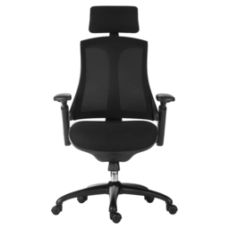 Teknik Office Rapport Black Mesh Chair - Size: 44 x 50 x 50cm - Wilko - thumbnail 4