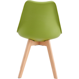 Eva Set of 2 Green Padded Dining Chairs - MCC - Wilko - thumbnail 5