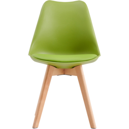 Eva Set of 2 Green Padded Dining Chairs - MCC - Wilko - thumbnail 4
