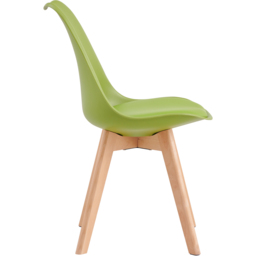 Eva Set of 2 Green Padded Dining Chairs - MCC - Wilko - thumbnail 6