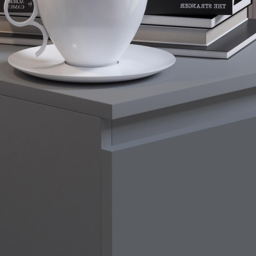 FWStyle Carlton 3 Drawer Matt Grey Chest of Drawers - Wilko - thumbnail 4