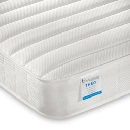 Tyler Single Grey and White Guest Bed and Trundle with Pocket Mattresses - Bedmaster - Wilko - thumbnail 4