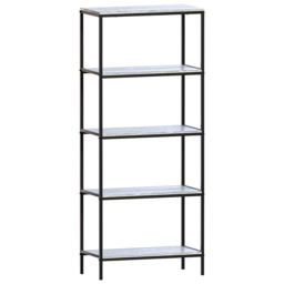 VIDA DESIGNS Brooklyn 5 Shelf Grey Bookcase - Wilko - thumbnail 3