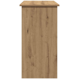 vidaXL Office Desk Artisan Oak - Size: 75 x 80 x 40cm - Brown - Wilko - thumbnail 5