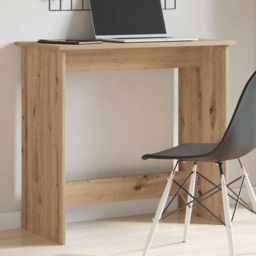 vidaXL Office Desk Artisan Oak - Size: 75 x 80 x 40cm - Brown - Wilko