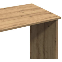 vidaXL Office Desk Artisan Oak - Size: 75 x 80 x 40cm - Brown - Wilko - thumbnail 7