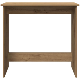 vidaXL Office Desk Artisan Oak - Size: 75 x 80 x 40cm - Brown - Wilko - thumbnail 4