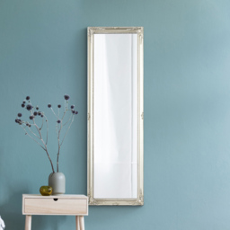 Fraser Silver Beaded Dress Mirror 122 x 41cm - MirrorOutlet - Wilko - thumbnail 3