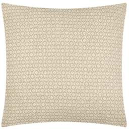 Yard Tryfan Textured Cream Cotton Polyester Filled Cushion - Wilko