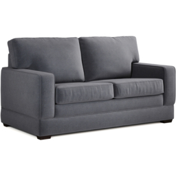 Jay-Be Urban 2 Seater Brushed Twill Admiral Sofa Bed with e-Pocket Mattress - Grey - Wilko - thumbnail 3