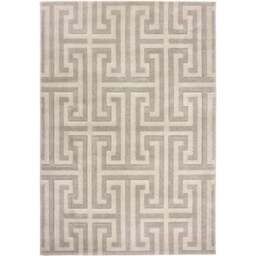 Origins Greek Key Beige Light Vision Rug 160 x 230cm - Cream - Wilko - thumbnail 1