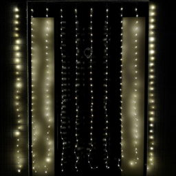 Samuel Alexander 300 Warm White LED Christmas Curtain Light 2.1m - Size: 21 x 162 x 5cm - Wilko - thumbnail 7