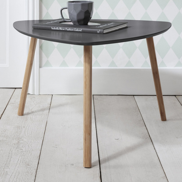 Noa and Nani Malme Storm Grey and Natural Pine Extra Large Side Table - Size: 114 x 202 x 101cm - Wilko - image 1