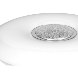 Milagro Vela White LED Ceiling Lamp 230V - Size: 40 x 40 x 6cm - Wilko - thumbnail 4
