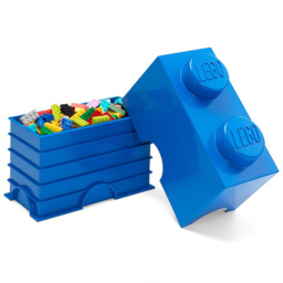 LEGO Set of 4 Storage Bricks - Size: 25 x 25 x 18cm - Multi - Wilko - thumbnail 5
