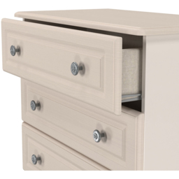Crowndale Pembroke 5 Drawer Kashmir Ash Chest of Drawers Ready Assembled - Wilko - thumbnail 7