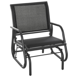 Outsunny Gliding Swing Chair Dark Grey - Size: 85 x 66 x 75cm - Wilko - thumbnail 3