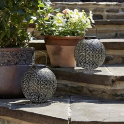Garden Mile Moroccan Solar LED Light 2 Pack - Size: 23 x 22 x 22cm - Brown - Wilko - thumbnail 6