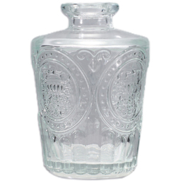 Living and Home 10 Piece Clear Small Glass Bud Vase Set - Size: 13 x 6 x 6cm - Wilko - thumbnail 6