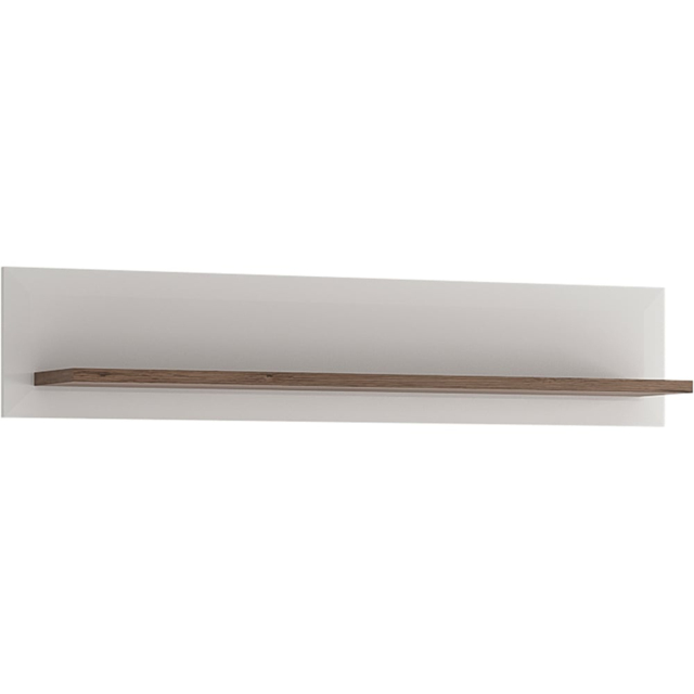 Florence Toronto 125cm Floating Shelf - White - Furniture To Go - Wilko - image 1